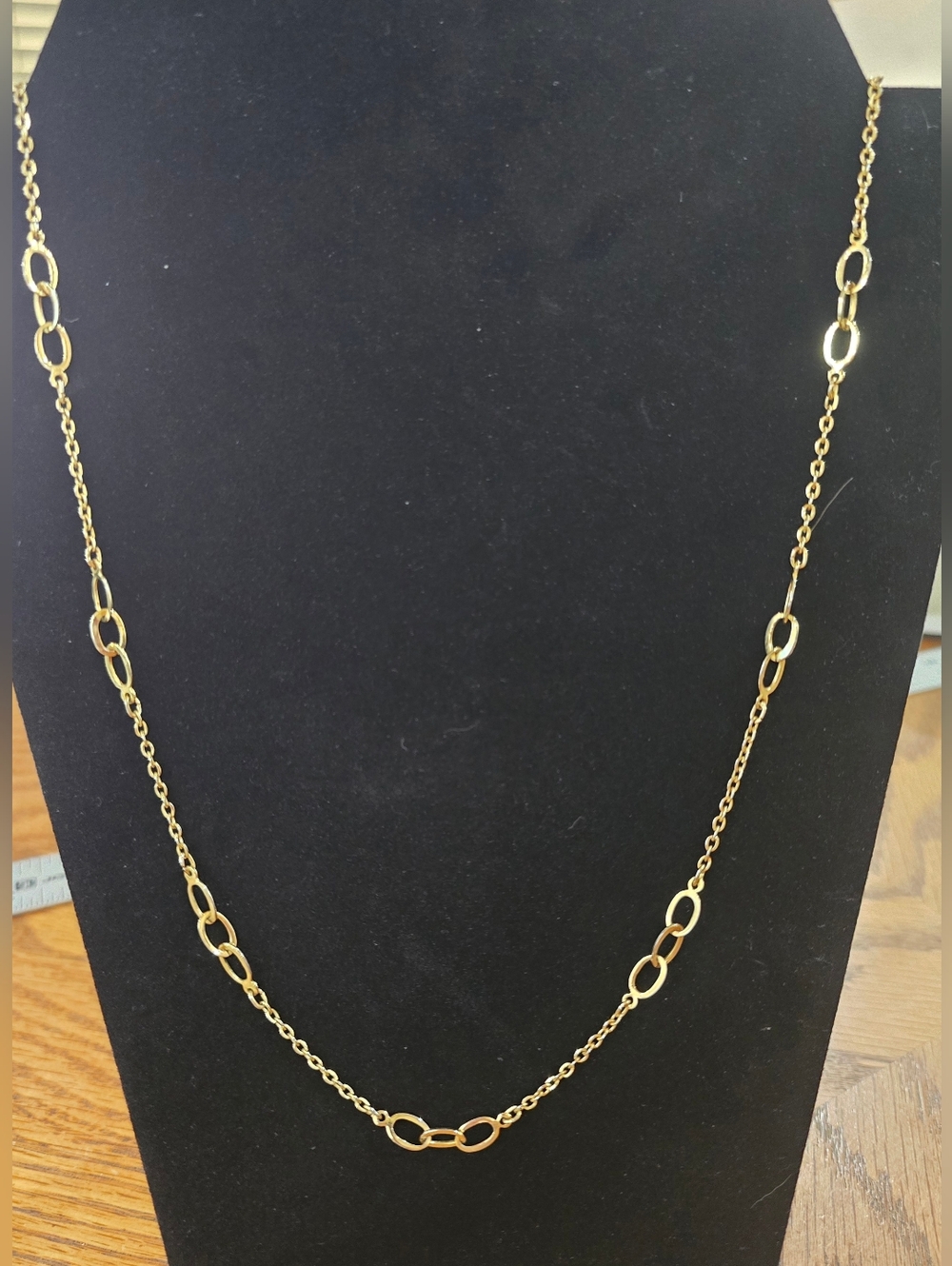 Gold Link Chain Necklace